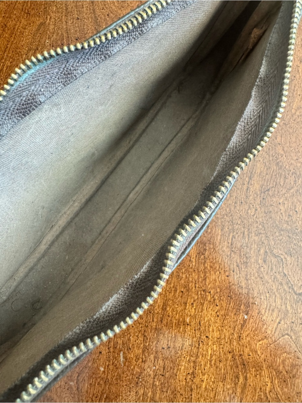 Louis Vuitton Monogram Canvas Cosmetic Pouch in Brown and Tan - Picture 10 of 13